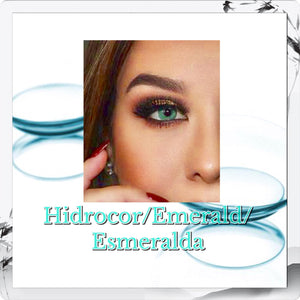FreshGo Hidrocor Emerald Contact Lenses - Fashion For Your Eyes by Couture Fashion Source