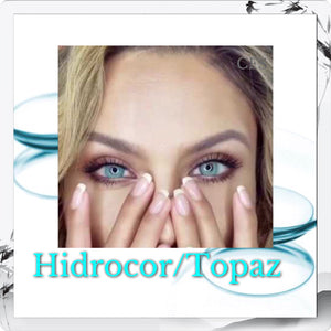 FreshGo Hidrocor Topaz Contact Lenses - Fashion For Your Eyes by Couture Fashion Source