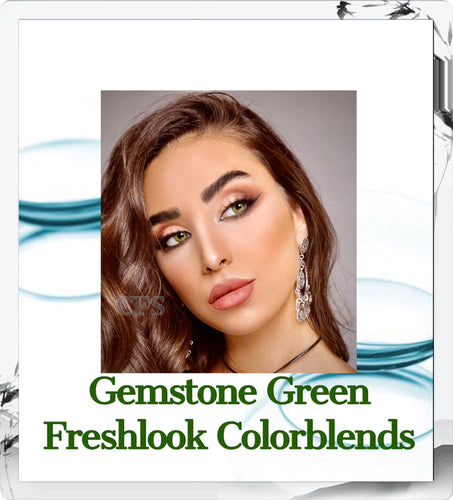 Gemstone Green Freshlook Colorblends Contact Lenses