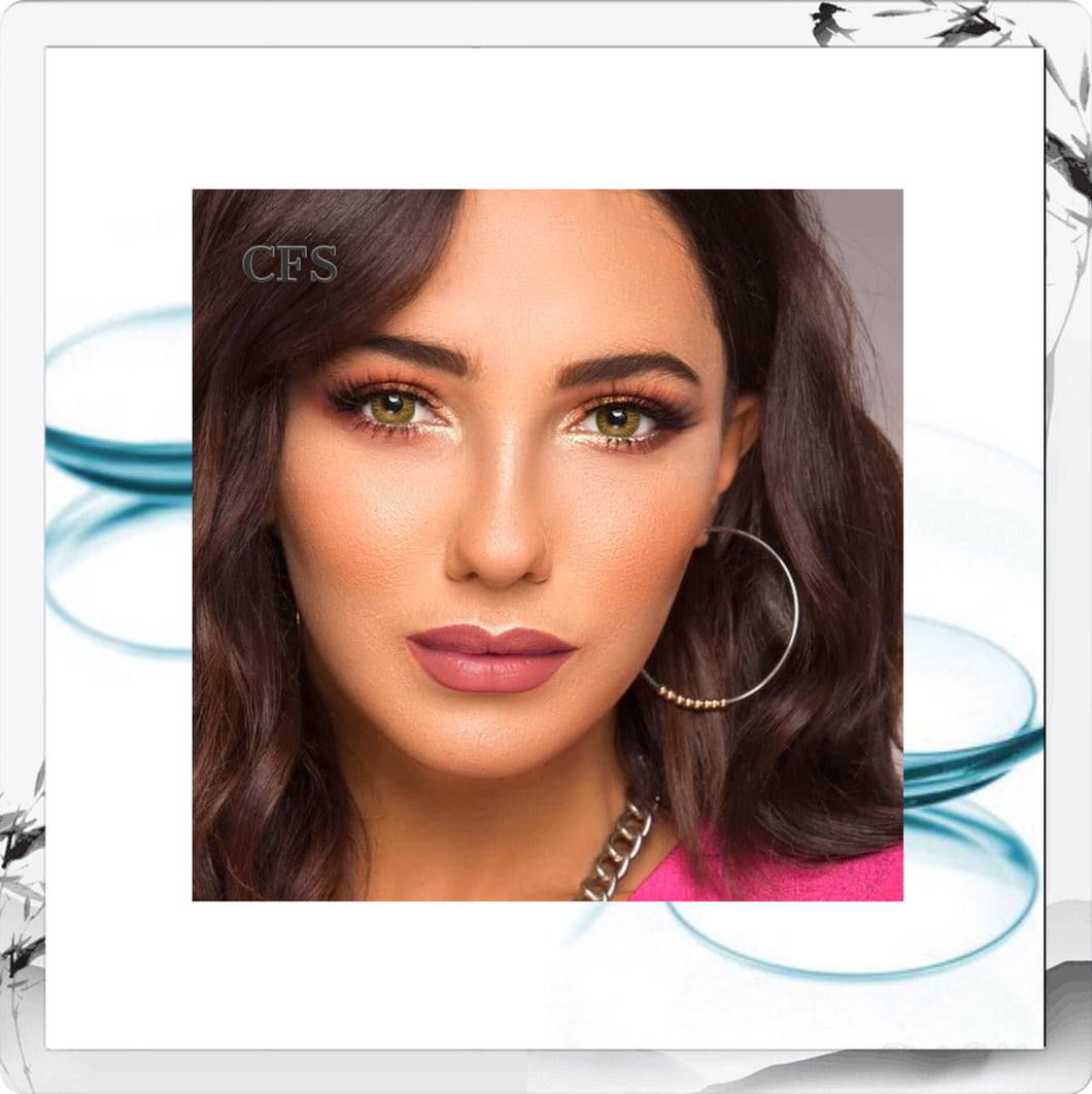 Green Freshlook Colorblends Colored Contact Lenses